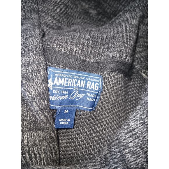 American Rag Cie Grandpa Cardigan Sweater Size Medium - Picture 3 of 4